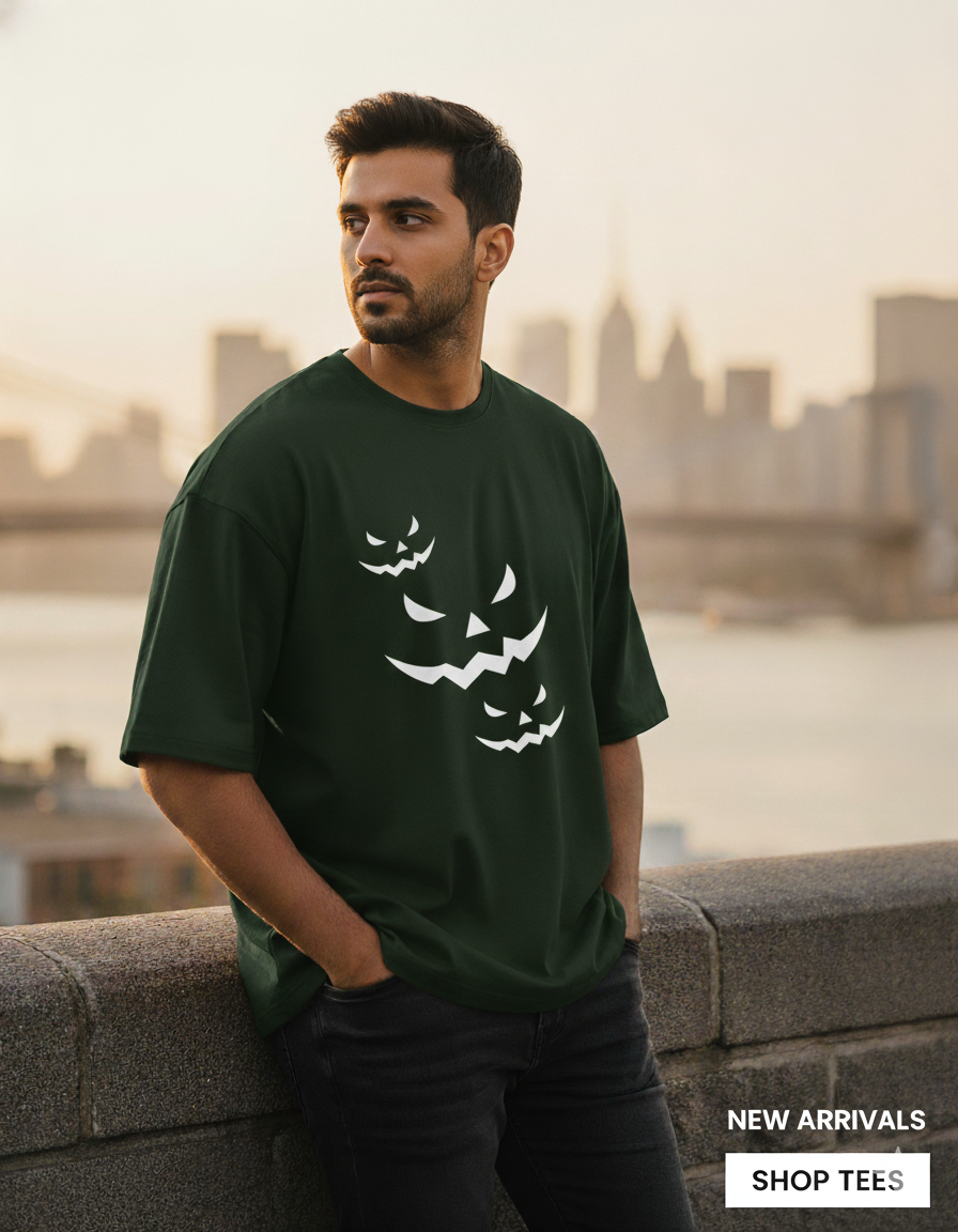 Laughing premium oversized t shirt