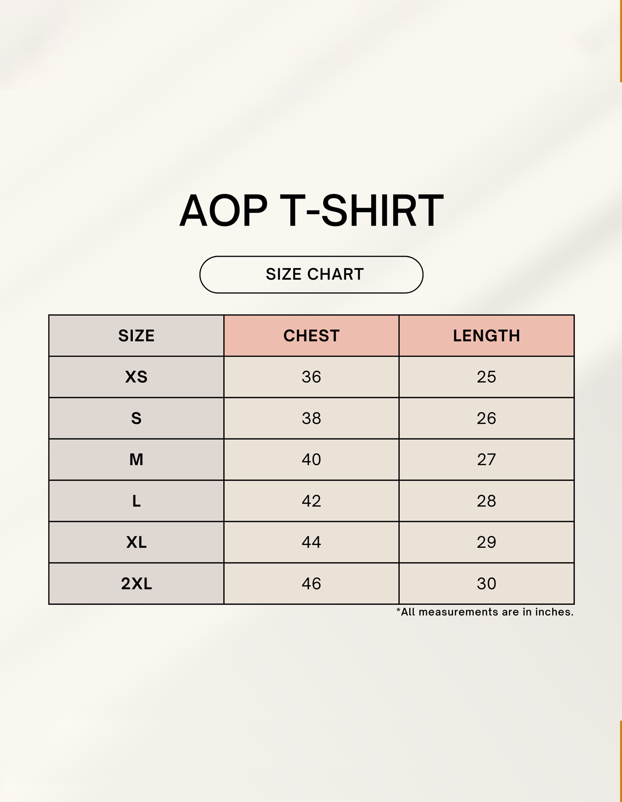 Christmas Unisex AOP T-Shirt 1745064265sizechart