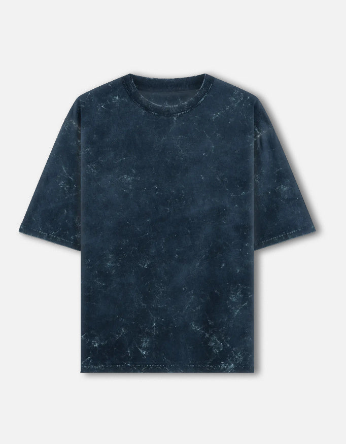 Unisex Acid Washed Oversized Tee Navy Blue Front_1_c_3_e29b3a7f-0e55-4125-af7e-3115e5c200e4