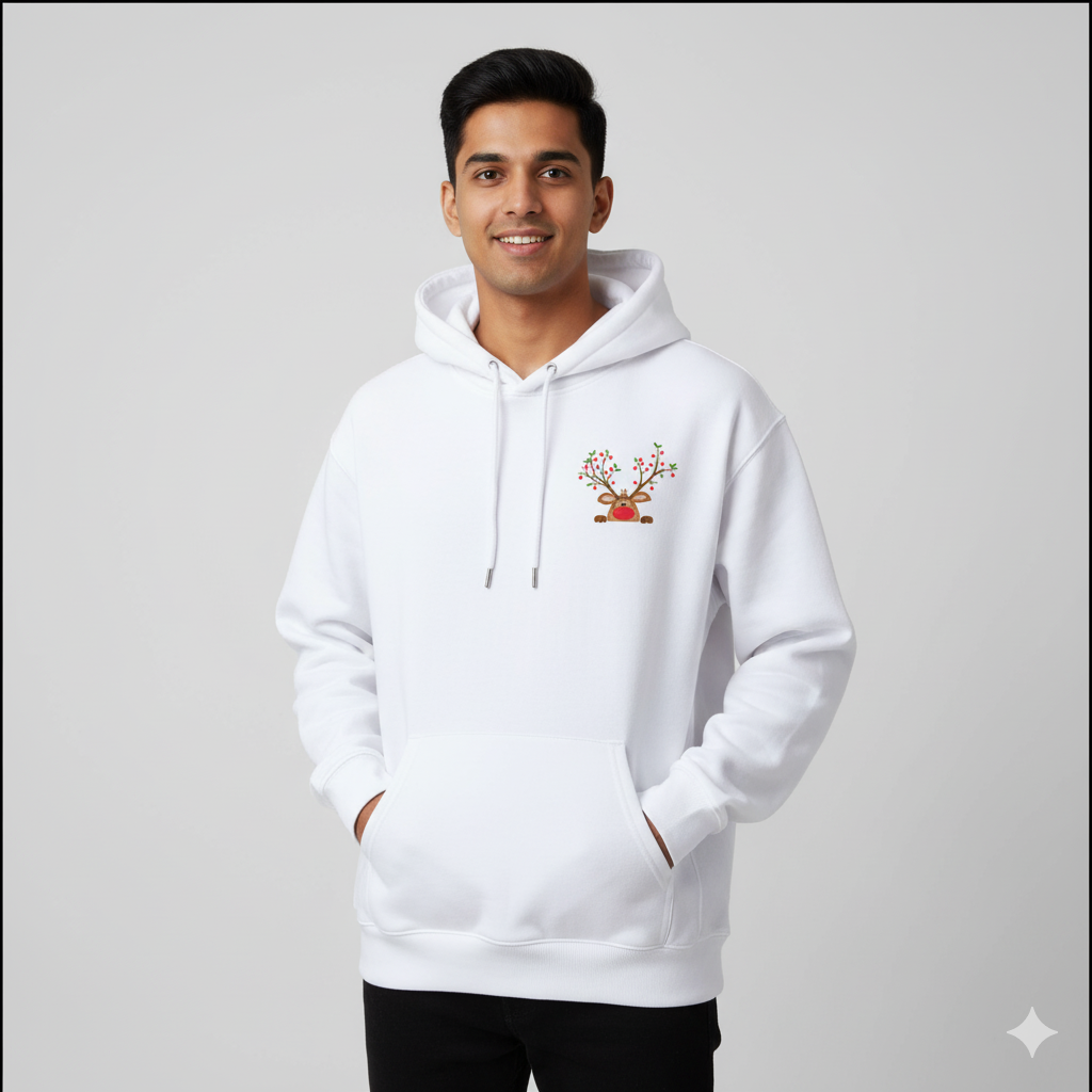 Reindeer christmas Unisex Oversized hoodie Gemini_Generated_Image_4mga2r4mga2r4mga