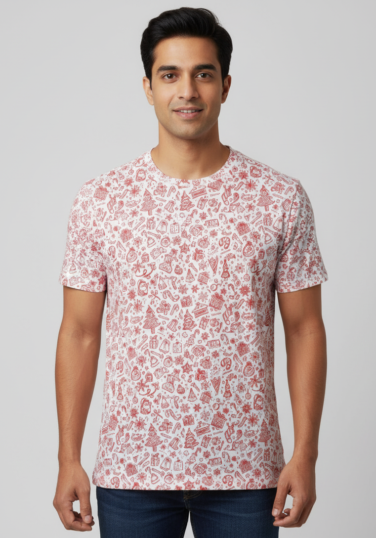 Christmas Unisex AOP T-Shirt Gemini_Generated_Image_9bmy6r9bmy6r9bmy