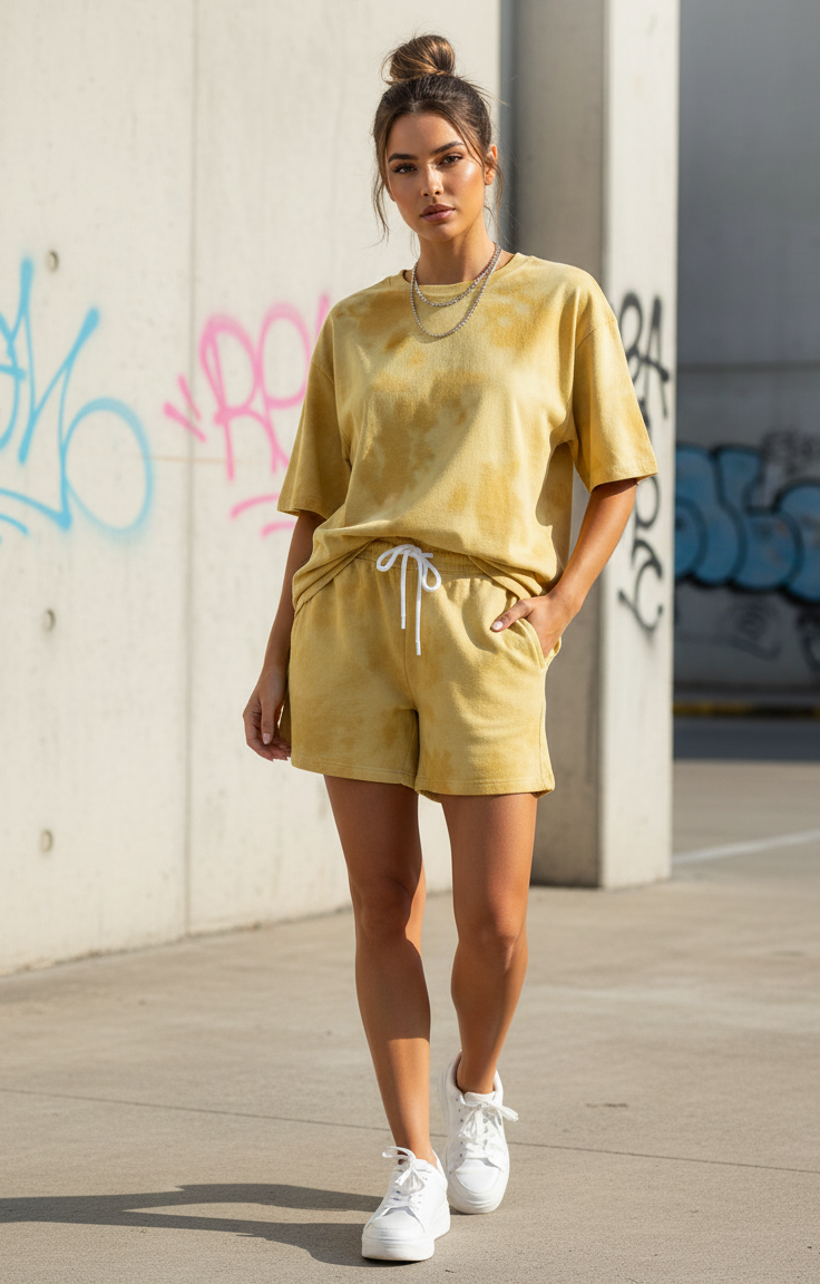 Unisex Tie Dye Shorts Gemini_Generated_Image_fznqtvfznqtvfznq_21ae3a14-454f-498d-a5ea-daaca8f5a6eb