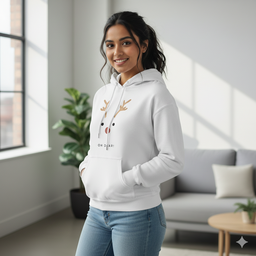 Oh deer Unisex Hoodie Gemini_Generated_Image_la9zmfla9zmfla9z