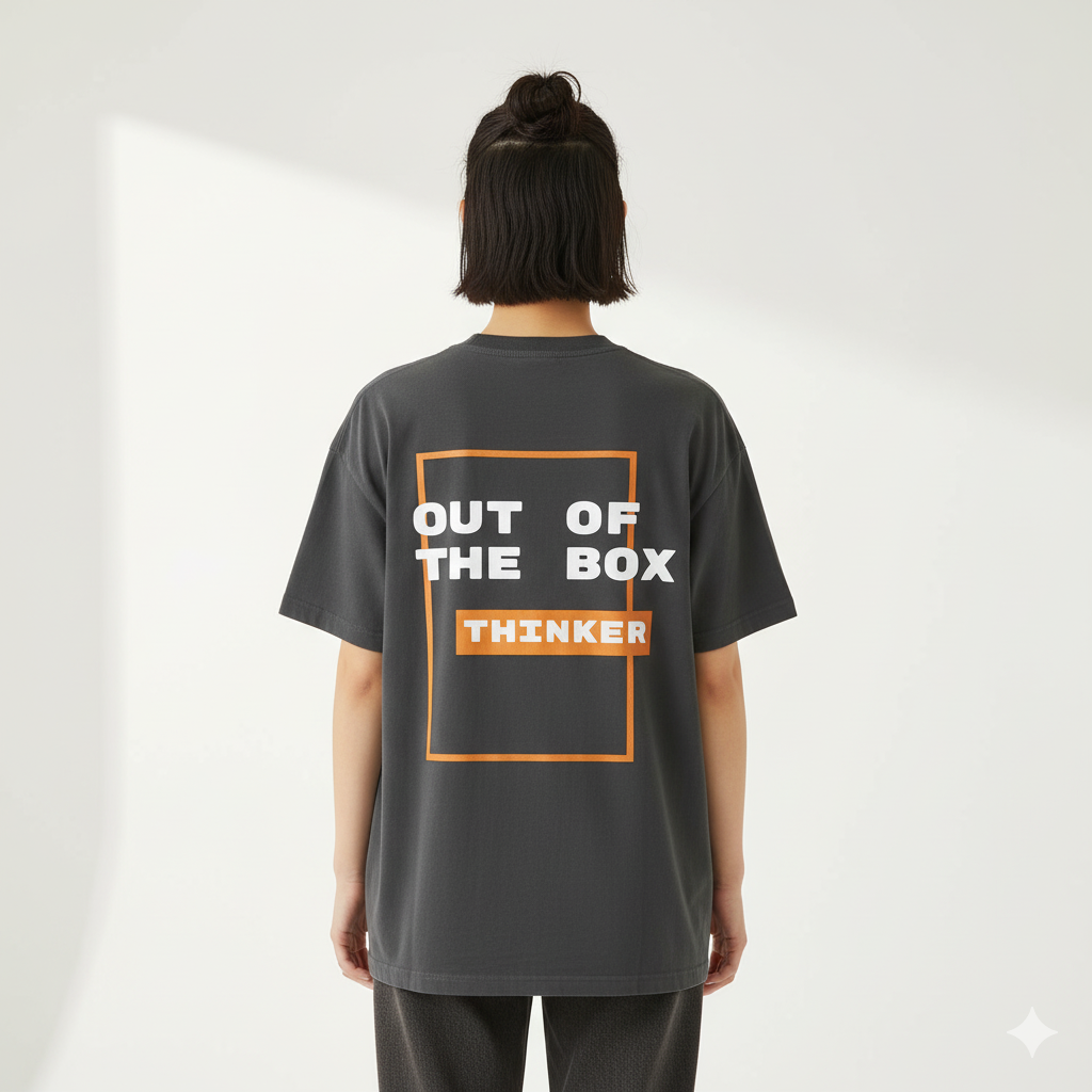 Outside the box premium oversized T shirt Gemini_Generated_Image_lr5boklr5boklr5b