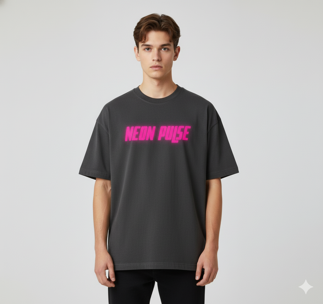NEON PULSE MIDNIGHT DRIVE UNISEX OVERSIZED T-SHIRT Gemini_Generated_Image_vph1whvph1whvph1