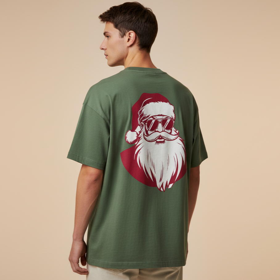 Santa Unisex Oversized T shirt Gemini_Generated_Image_yx1fn4yx1fn4yx1f
