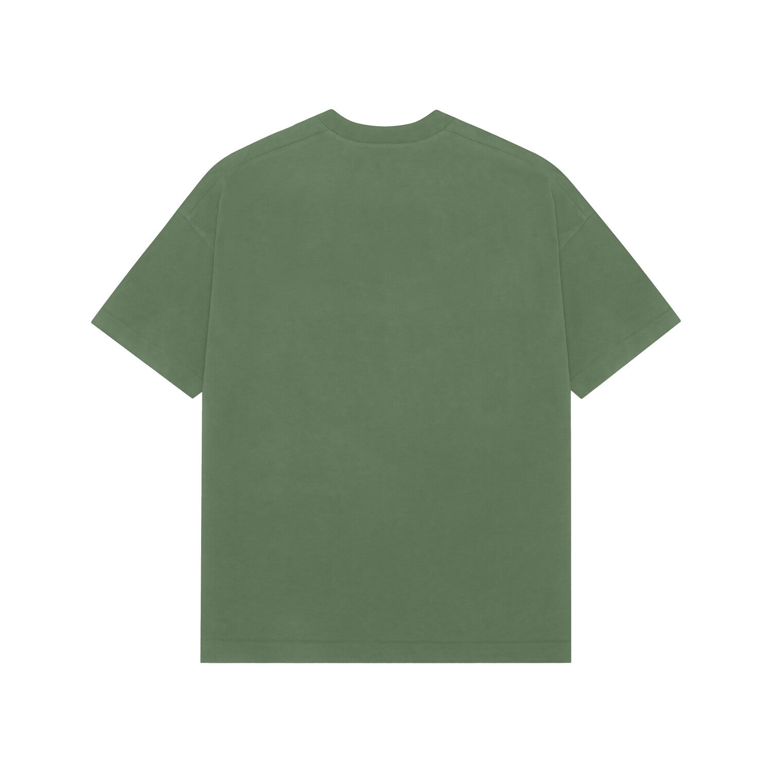 Simple Morse Code Oversized T shirt back-68ff510f22f81-Forest_Green_XS_Premium_Oversized_T-shirt