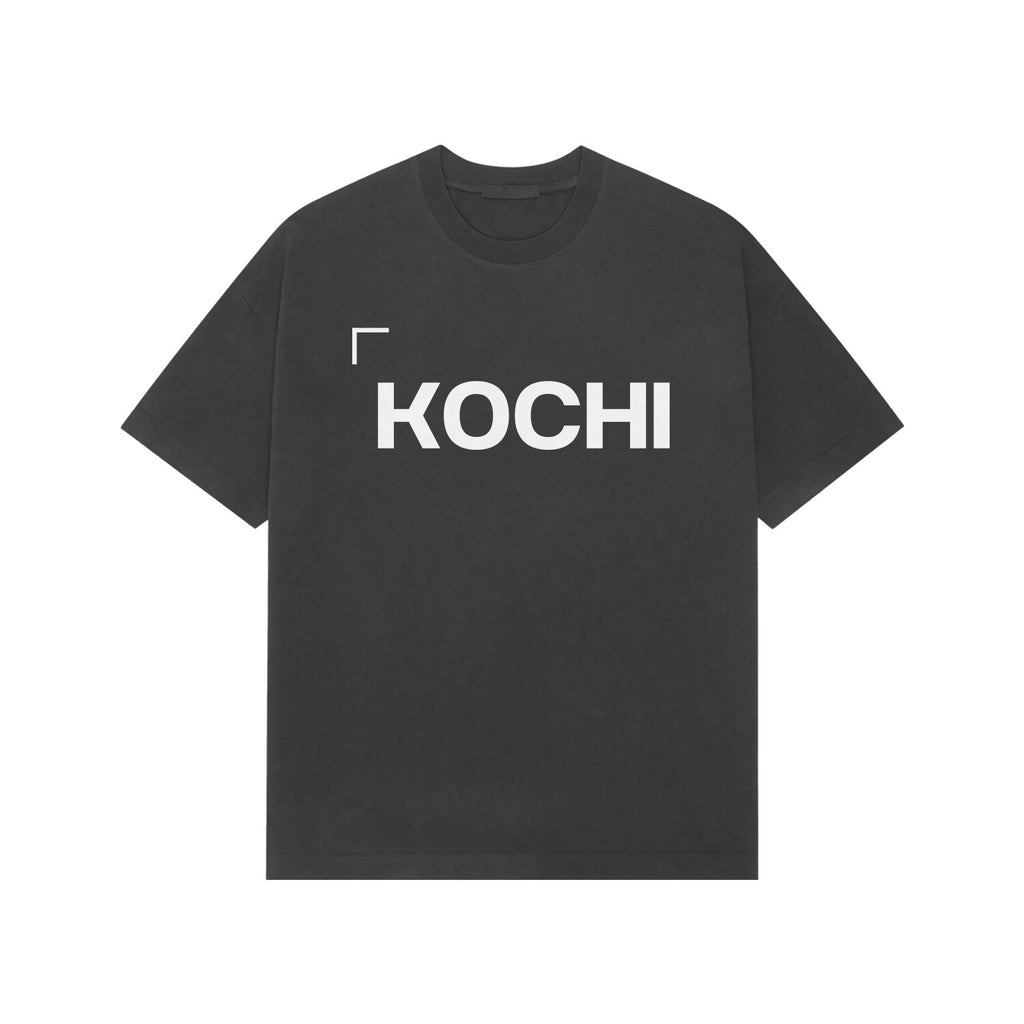Kochi oversized t shirt Black front-68fd8ab1561ea-Black_S_Premium_Oversized_T-shirt