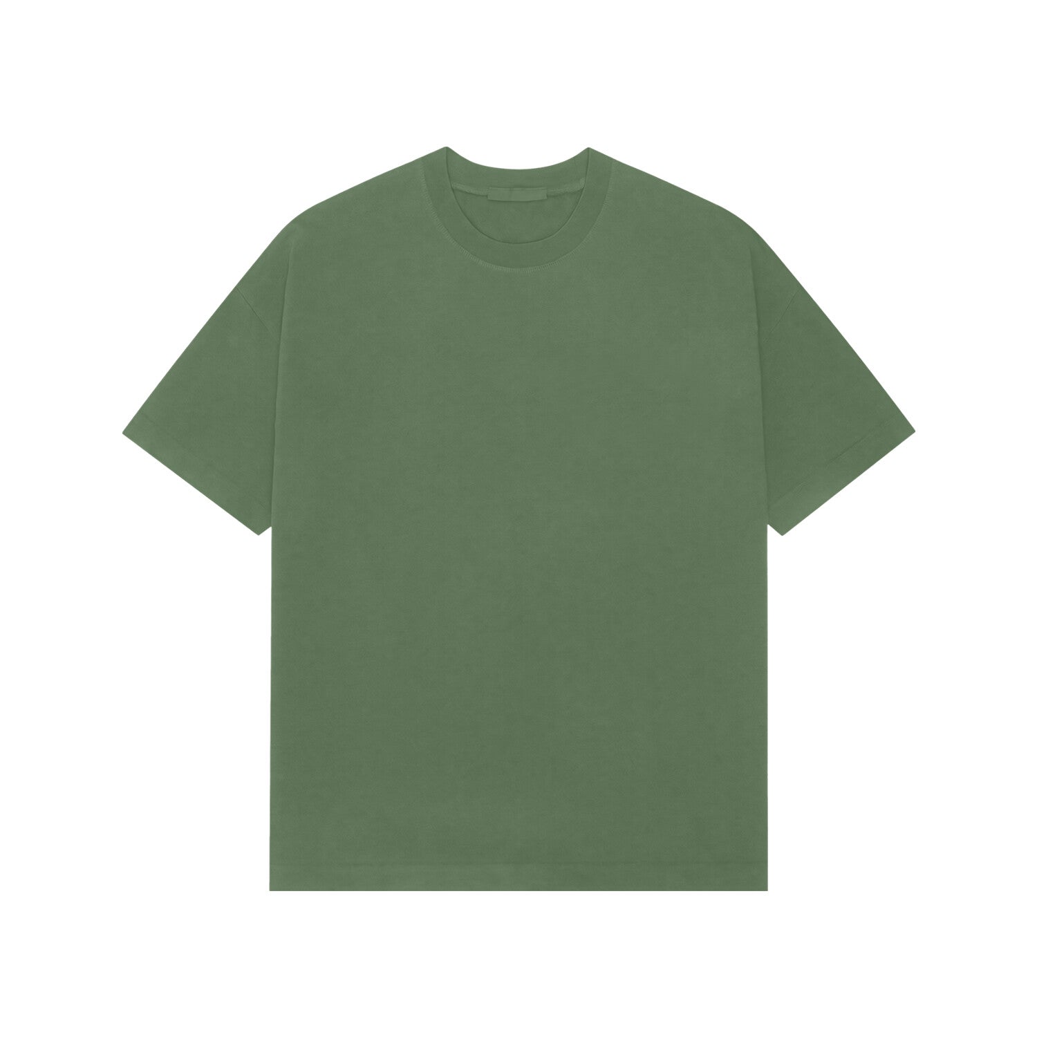 Santa Unisex Oversized T shirt Forest Green front-69181de5c7b27-Forest_Green_XS_Premium_Oversized_T-shirt